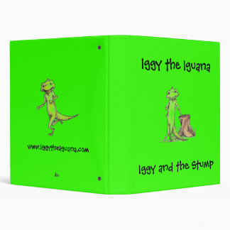 Classeur Iggy se penchant, Iggy l'iguane