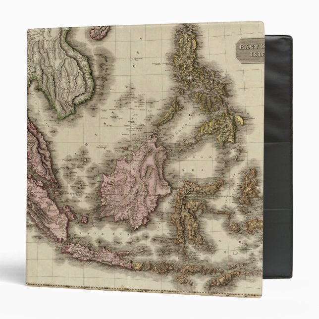 Classeur Îles de l'Inde orientale (Devant/Intérieur)