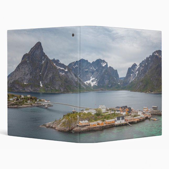 Classeur Iles Lofoten Norvège (Arrière-plan)