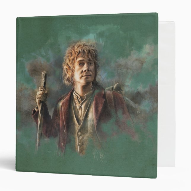 Classeur Illustration BILBO BAGGINS™ (Devant/Intérieur)