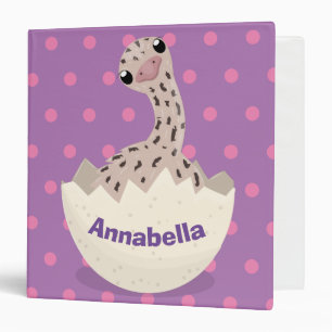 Classeur Illustration d'autruche pour bébé à couver mignon