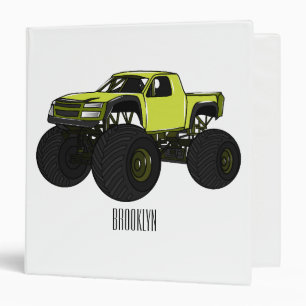 Classeur Illustration de camion monstre