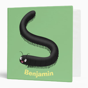 Classeur Illustration de dessin mignon millipede