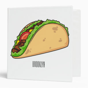 Classeur Illustration de dessin sur Taco