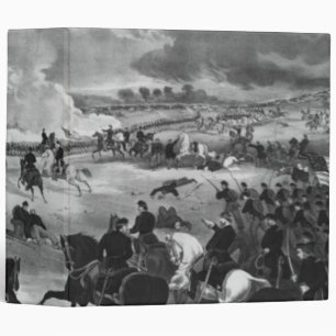 Classeur Illustration de la bataille de Gettysburg