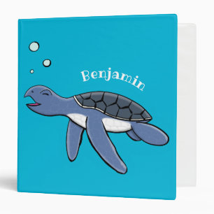 Classeur Illustration de la petite tortue de mer