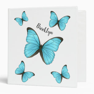 Classeur Illustration de papillons Morpho
