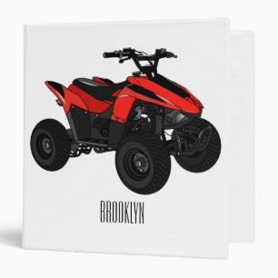 Classeur Illustration de Quad bike atv