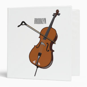 Classeur Illustration de violoncelle
