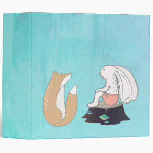 Classeur Illustration des créatures de la Forêt de renard e