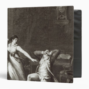Classeur Illustration 'des peines de Werther