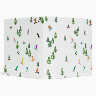 Classeur Illustration du snowboard des Snowboarders