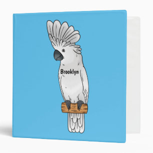 Classeur Illustration d'un oiseau de cobaye-parapluie