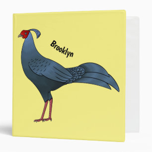 Classeur Illustration d'un oiseau siamois victime d'un tir
