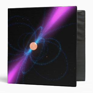 Classeur Illustration d'un pulsar