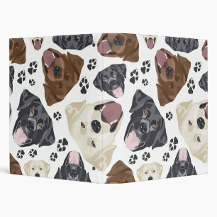 Classeur Illustration gaie Labrador
