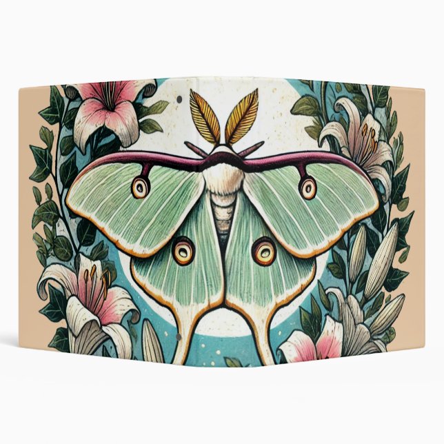 Classeur Illustration Luna Moth lys luna moths (Arrière-plan)