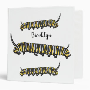 Classeur Illustration Monarch caterpillar