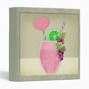Classeur illustration vintage