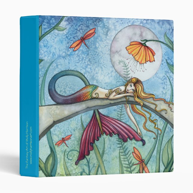 Classeur "illustrations de molly harrison" (Devant/Côté)