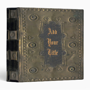 Classeur Image de cru, couverture de livre affligée