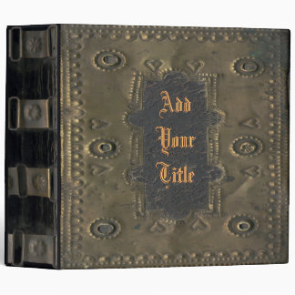 Classeur Image de cru, couverture de livre affligée