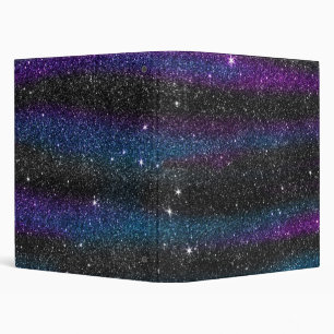 Classeur Image de gradient bleu pourpre noir de parties