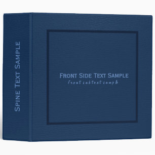 Classeur Image de la texture en cuir bleu foncé