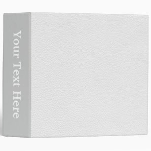 Classeur Image du cuir blanc