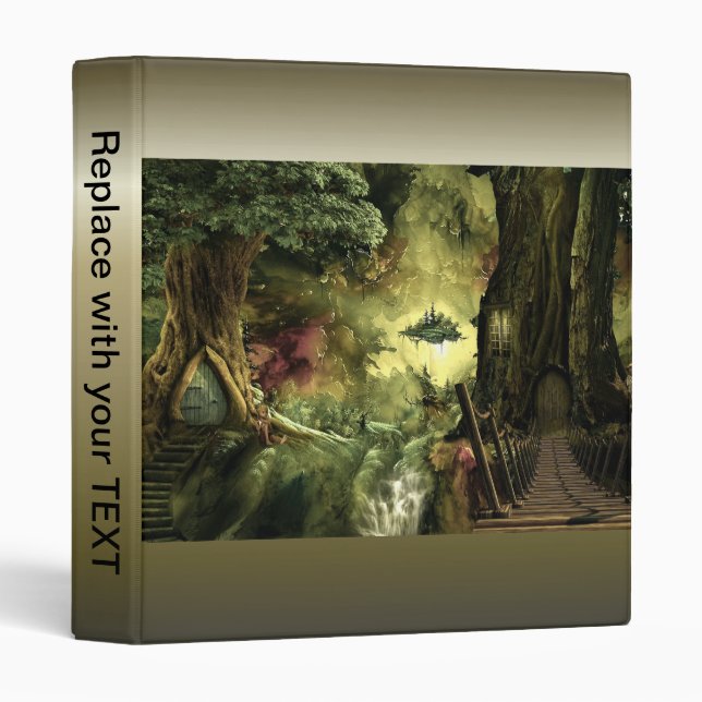 Classeur Imaginaire en Amazonie (Devant/Côté)