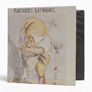 Classeur Imaginaires satiriques, caricature d'Adolphe