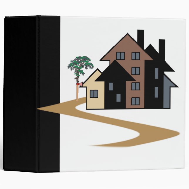 Classeur immobilier (Devant/Côté)