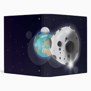 Classeur Impact d'astéroïde sur la planète Terre !