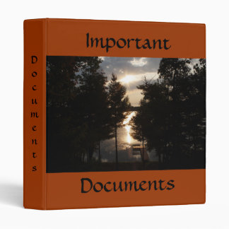 Classeur important de documents