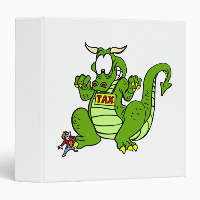 Classeur Imposez le dragon (Devant/Côté)