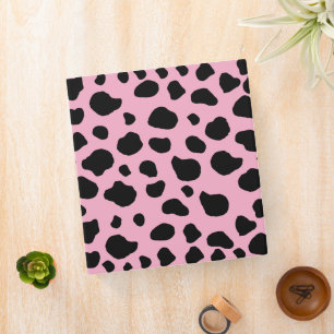 Classeur Impression de vache, Motif de vache, Spots de vach