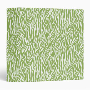 Classeur Imprimer Safari vert Zebra