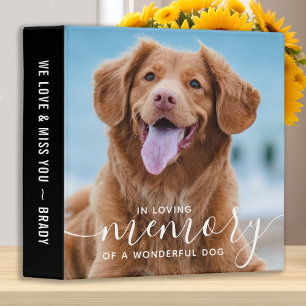 Classeur In Love Memory Pet Memorial Photo Album