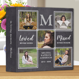 Classeur In Love Memory Unique Memorial Photo Album
