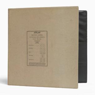 Classeur Index de l'Atlas
