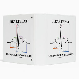 Classeur Indicateur Principal De La Vie ECG/EKG Humour