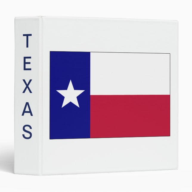 Classeur Indicateur Texas Lone Star (Devant/Côté)