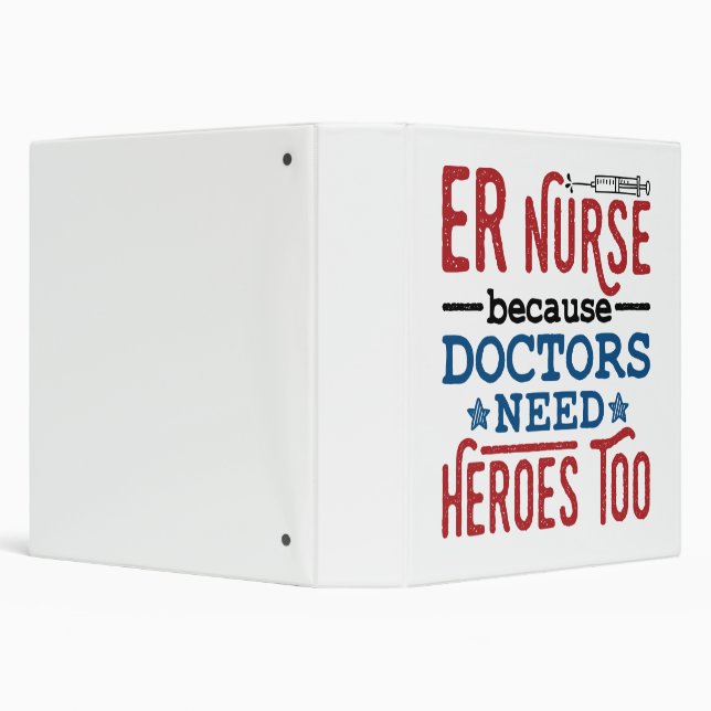Classeur Infirmière ER parce que les médecins ont aussi bes (Arrière-plan)