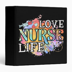 Classeur Infirmière Love Infirmière Étudiante RN Merci de v
