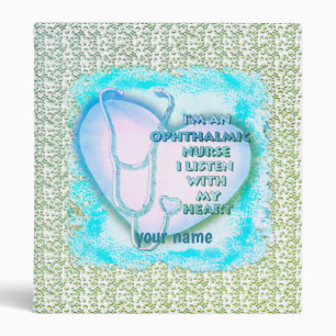 Classeur Infirmière ophtalmique Blue Heart