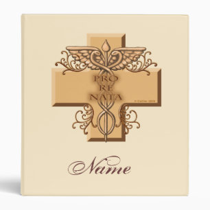 Classeur Infirmière Orn caduceus