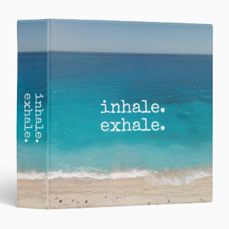 Classeur Inhale Exhale Relaxation Paradise Beach