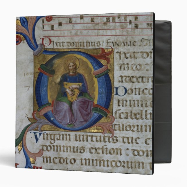 Classeur Initiale "D" de Mme 531 f.169v Historiated (Devant/Intérieur)