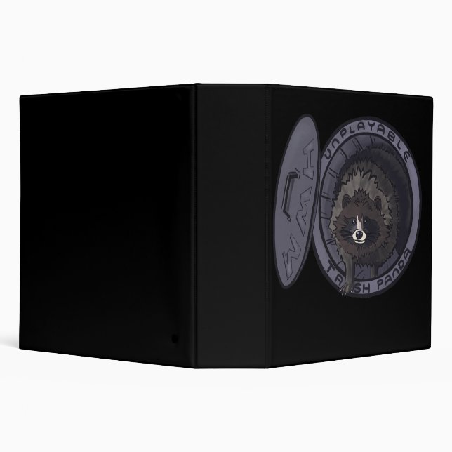 Classeur injouable de panda de déchets (Arrière-plan)