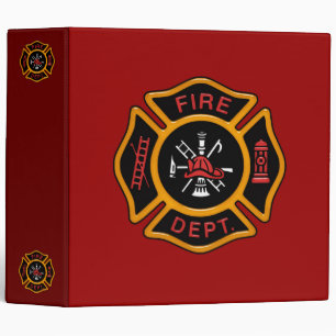 Classeur Insigne de corps de sapeurs-pompiers